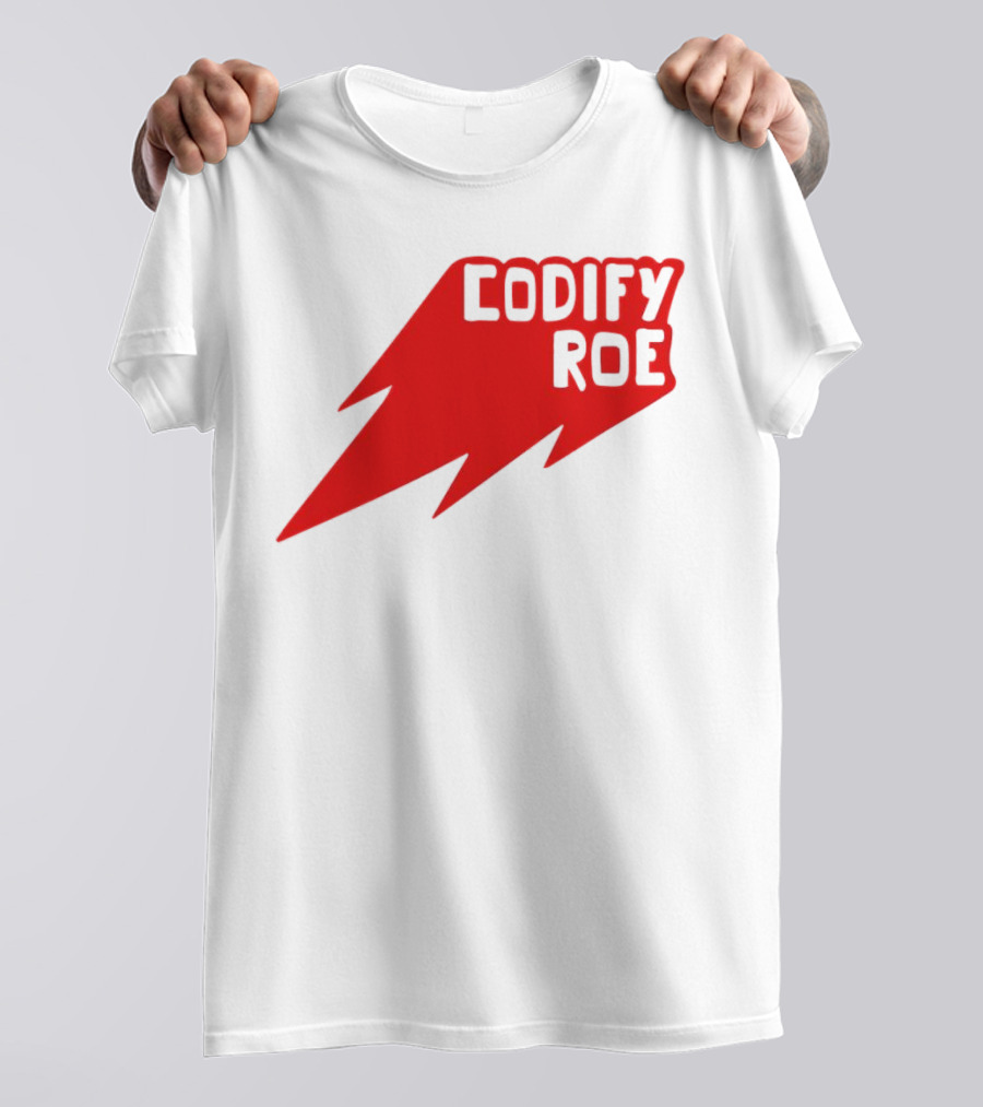 Codify Roe Red Lightning Bolt T-Shirt