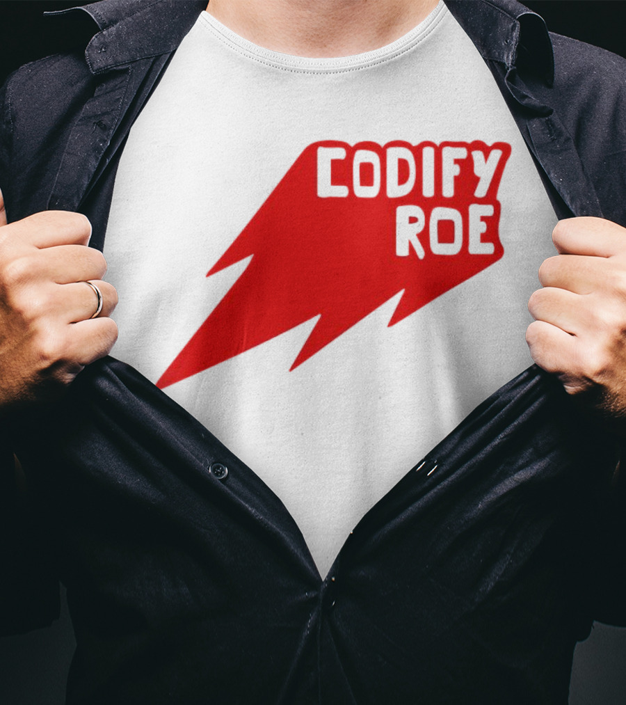 Codify Roe Red Lightning Bolt T-Shirt