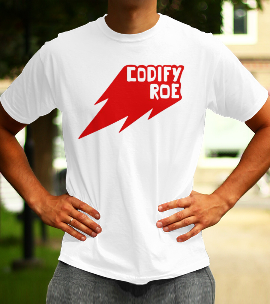 Codify Roe Red Lightning Bolt T-Shirt