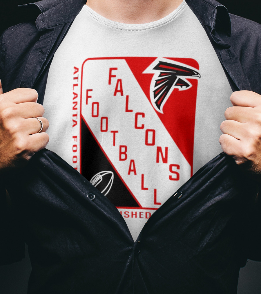 Atlanta Falcons Football Established 1966 Shield T-Shirt