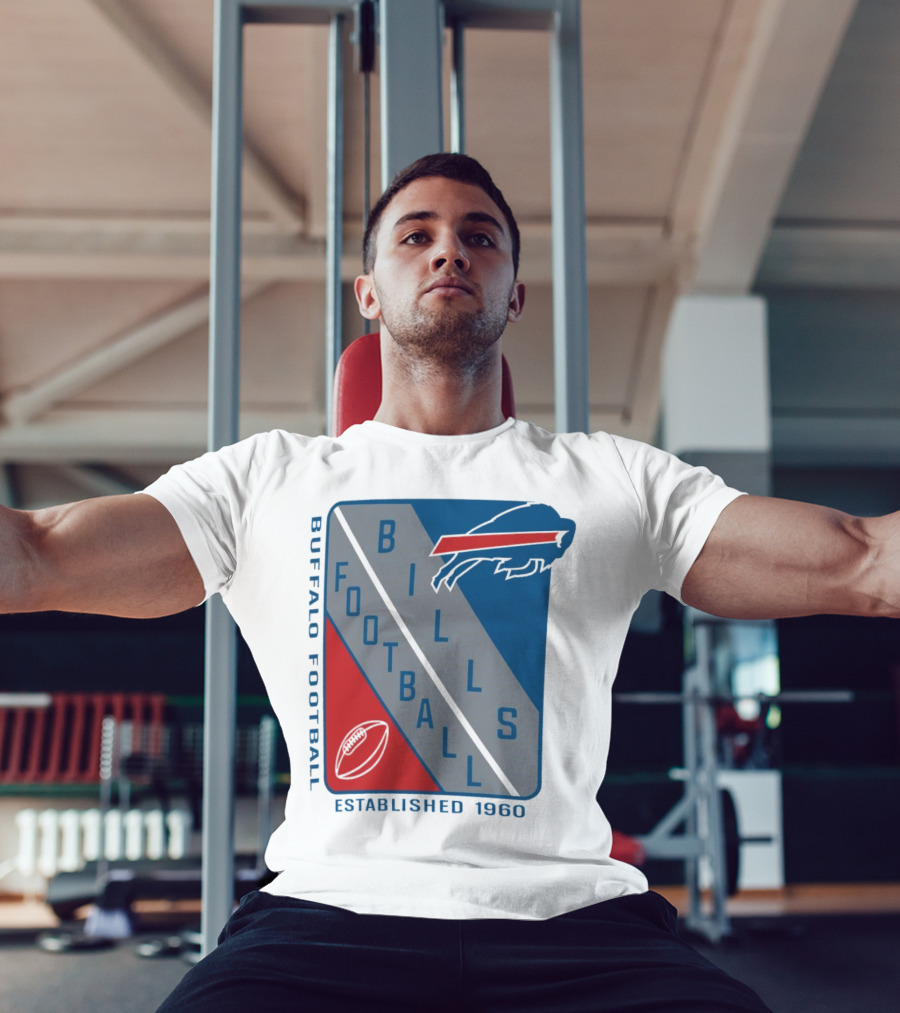Buffalo Bills Football Established 1960 Shield T-Shirt