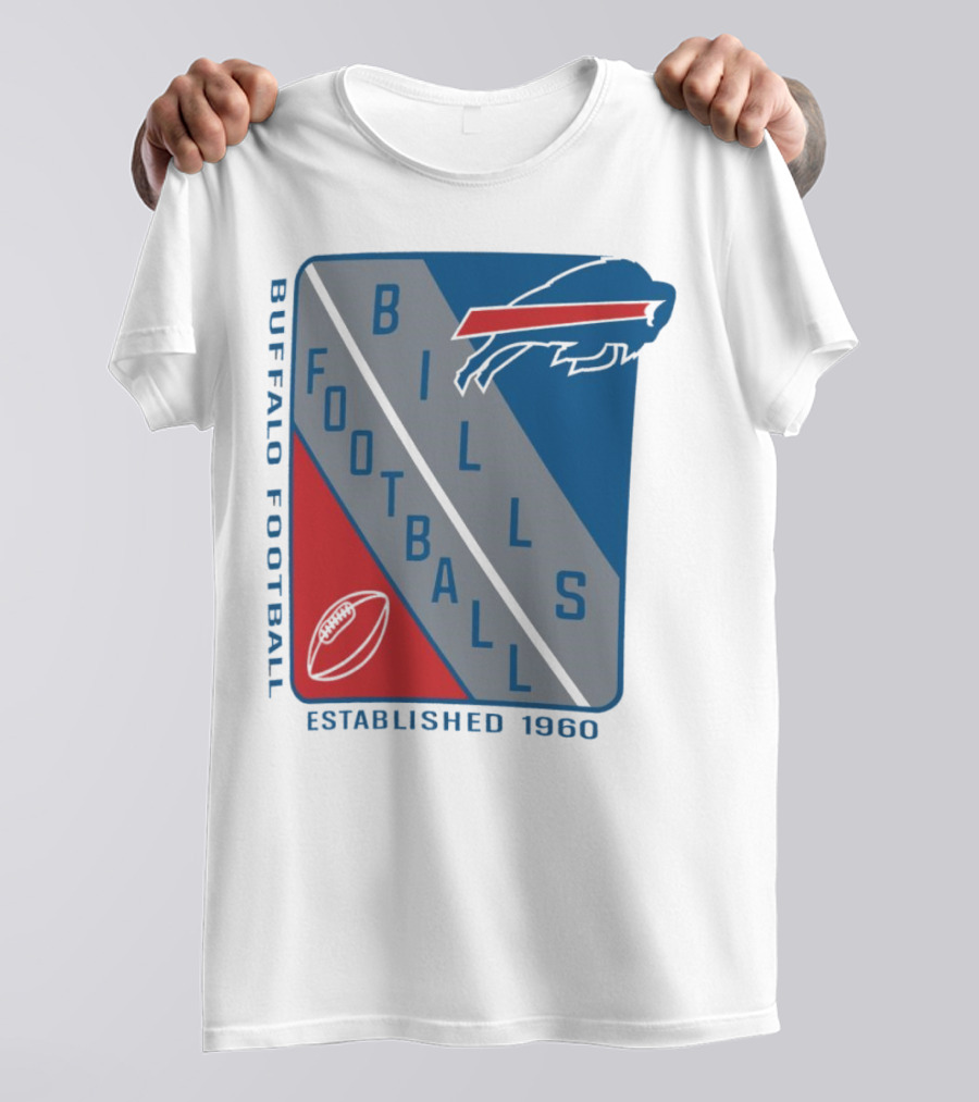 Buffalo Bills Football Established 1960 Shield T-Shirt