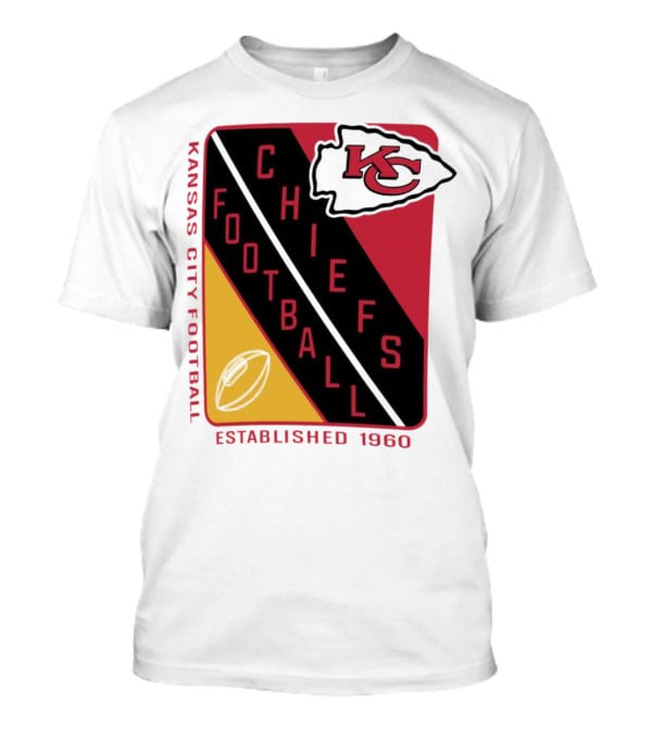 Kansas City Chiefs Football Established 1960 KC T-Shirt