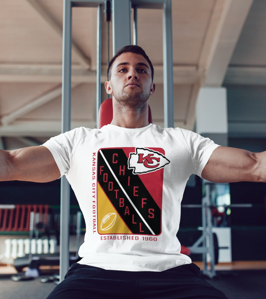 Kansas City Chiefs Football Established 1960 KC T-Shirt
