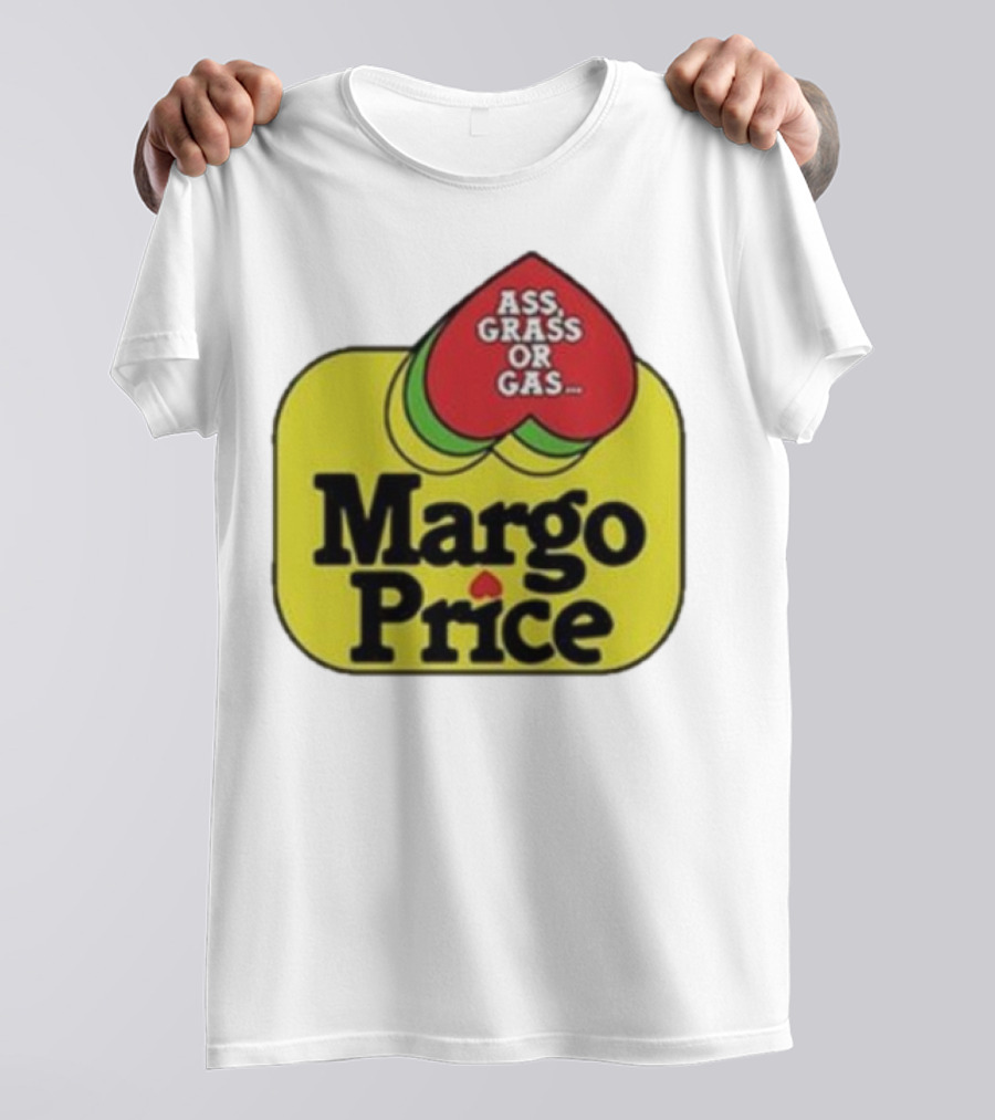Margo Price Ass Grass Or Gas Playing Cards T-Shirt