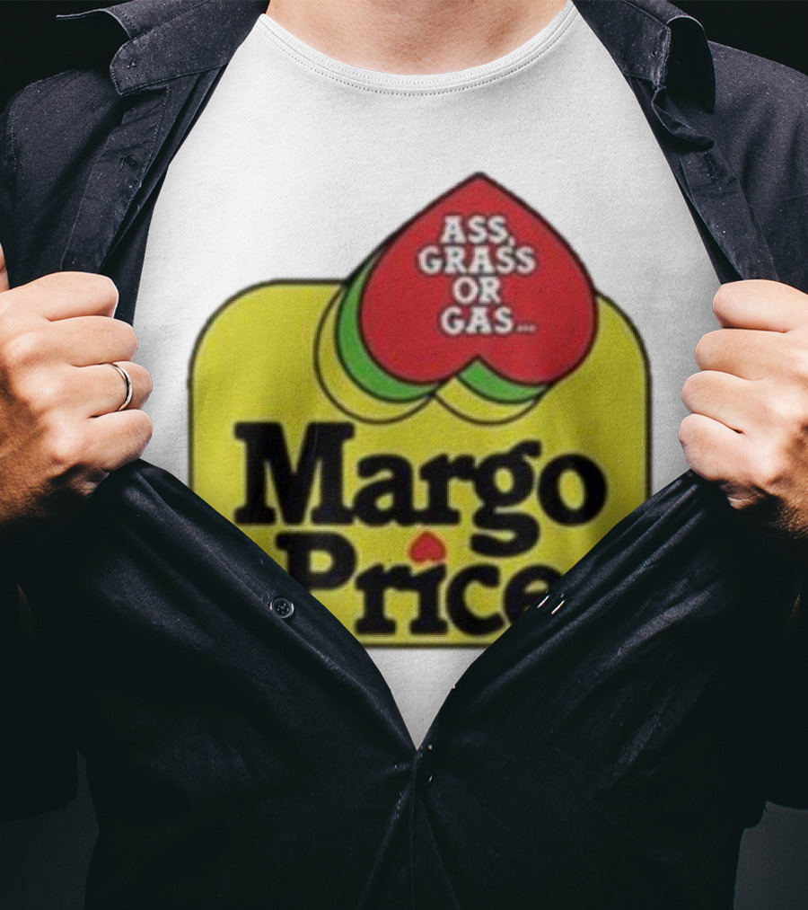 Margo Price Ass Grass Or Gas Playing Cards T-Shirt