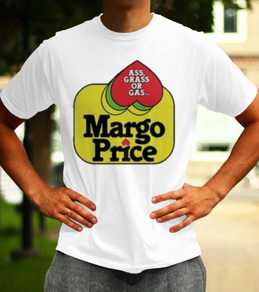 Margo Price Ass Grass Or Gas Playing Cards T-Shirt