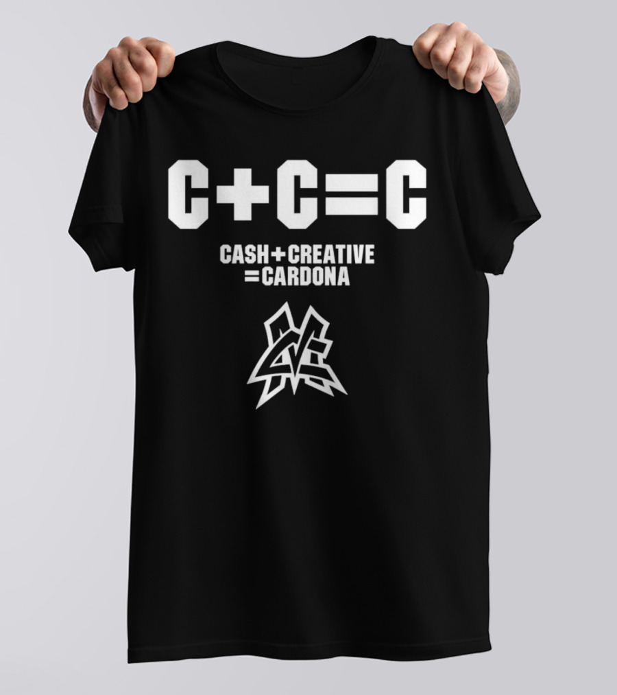Matt Cardona C+C=C Cash+Creative=Cardona T-Shirt
