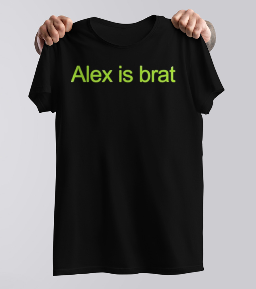 Nicole’s Partner Wearing Alex Is Brat T-Shirt