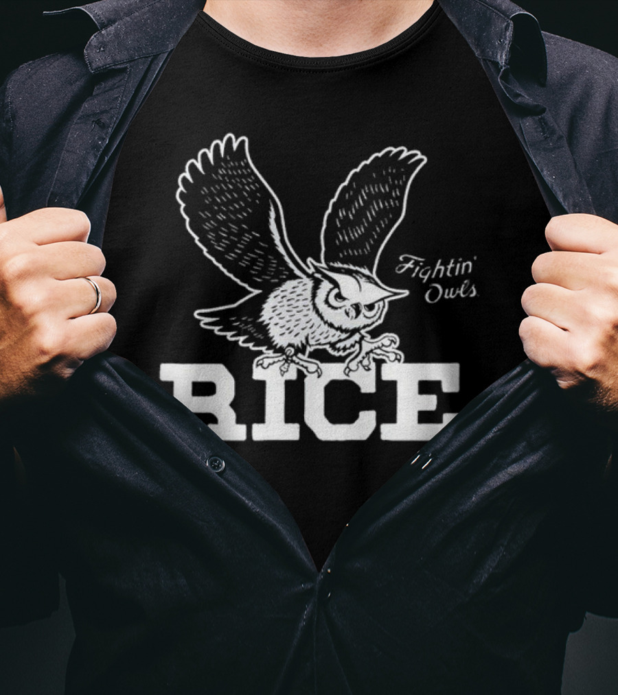 Rice Fightin’ Owls Flying Owl T-Shirt