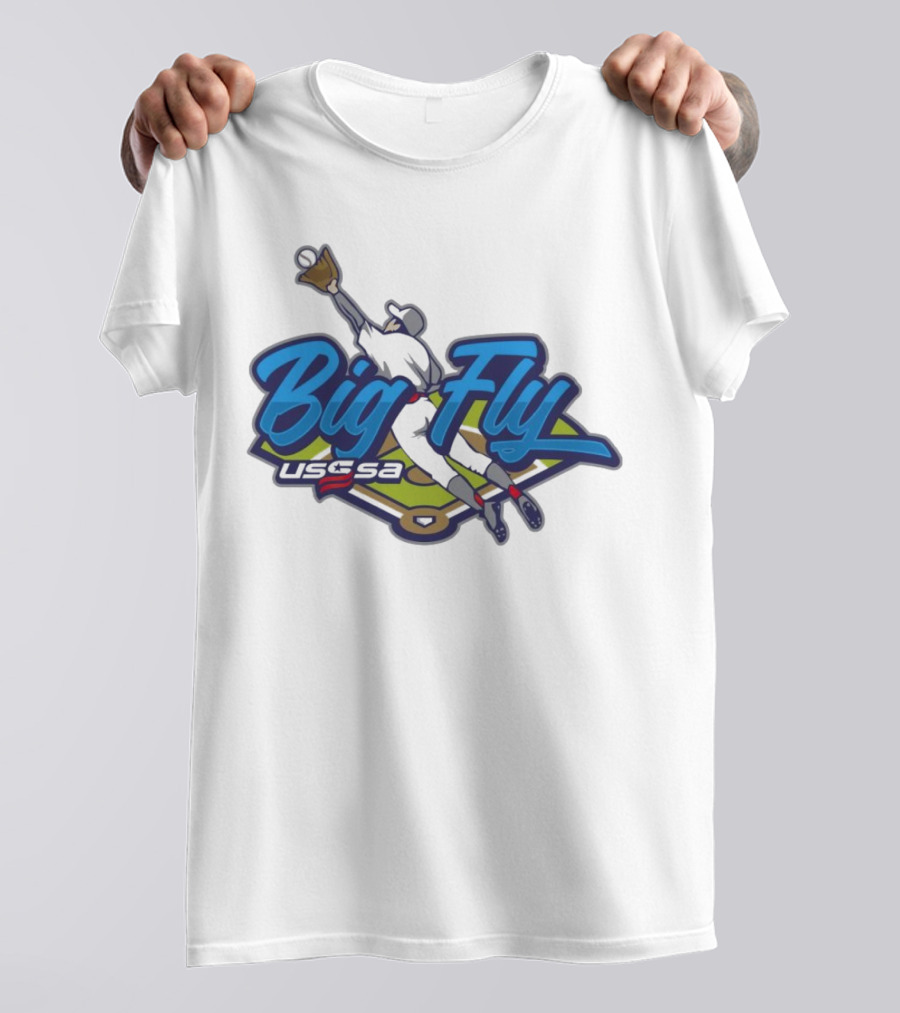 USSSA Mississippi Baseball Big Fly T-Shirt
