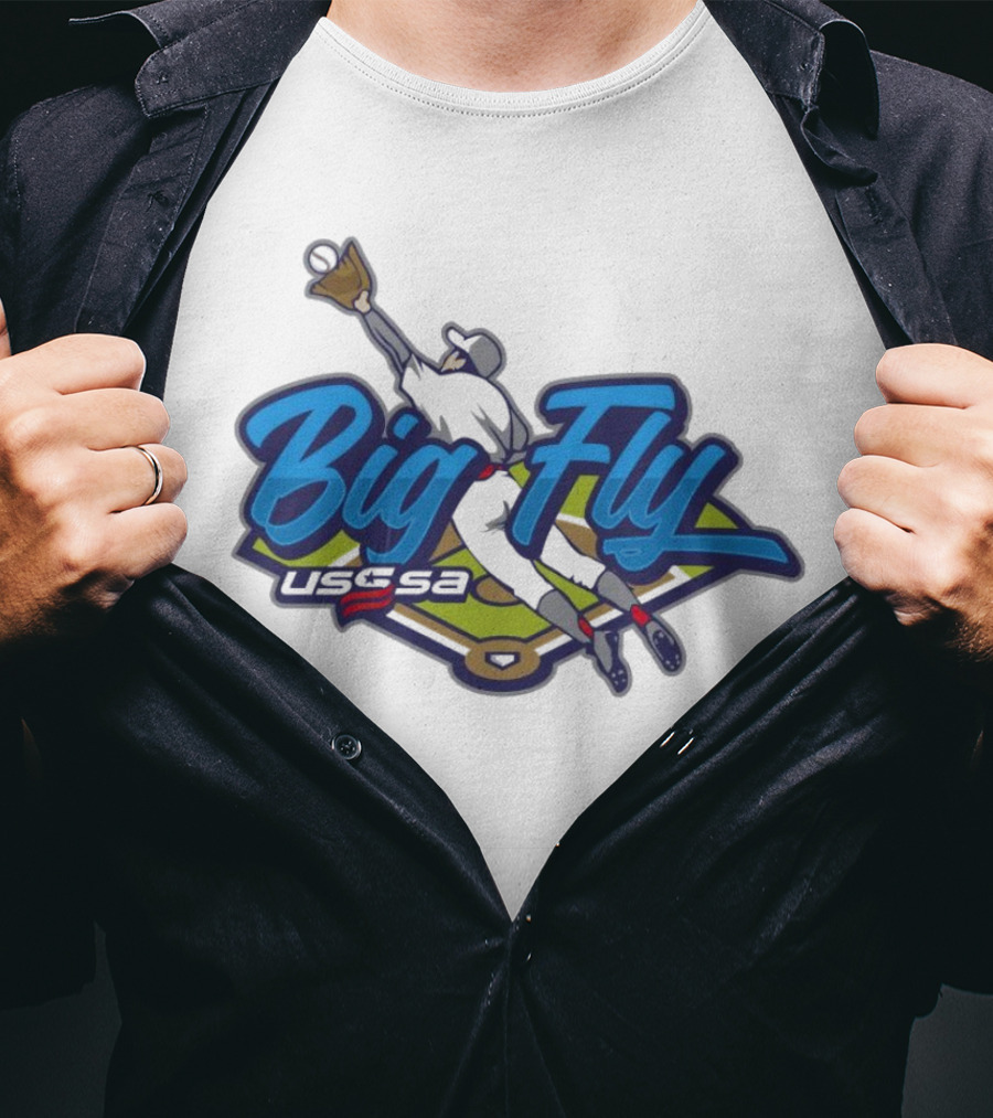 USSSA Mississippi Baseball Big Fly T-Shirt