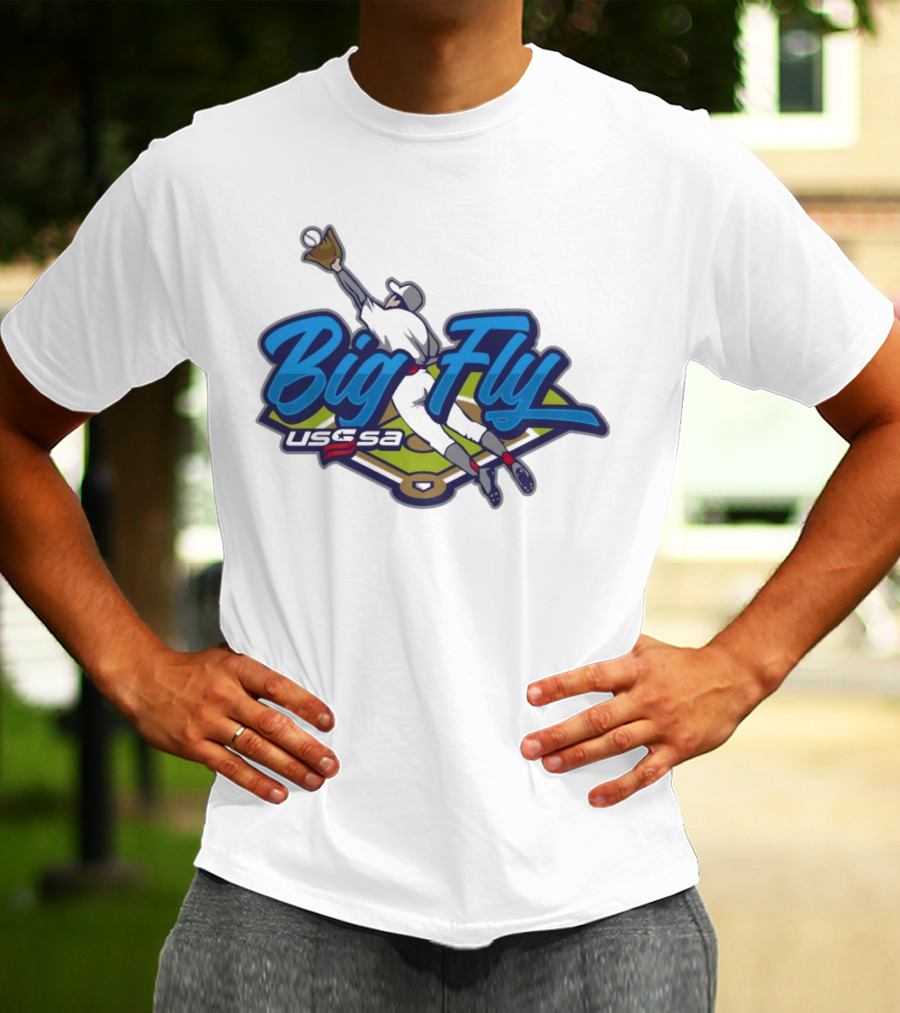 USSSA Mississippi Baseball Big Fly T-Shirt