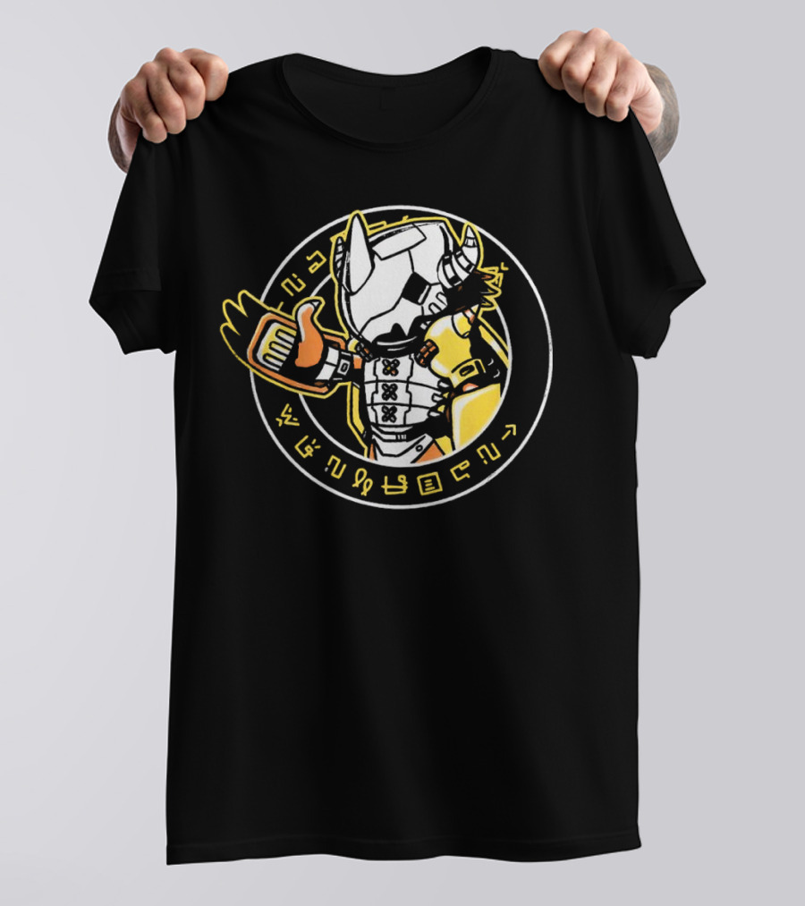 Digivault MetalGreymon Digimon X Vault Boy Fusion T-Shirt