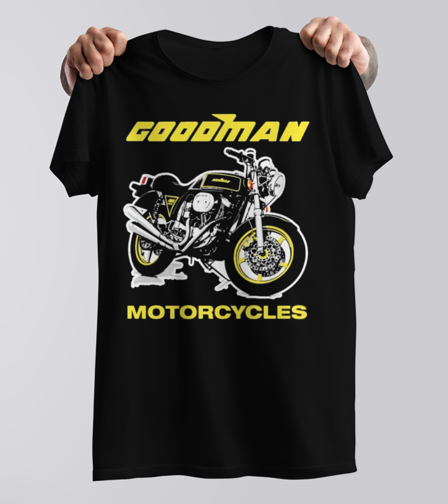 GOODMAN MOTORCYCLES CLASSIC VINTAGE BIKE T-Shirt