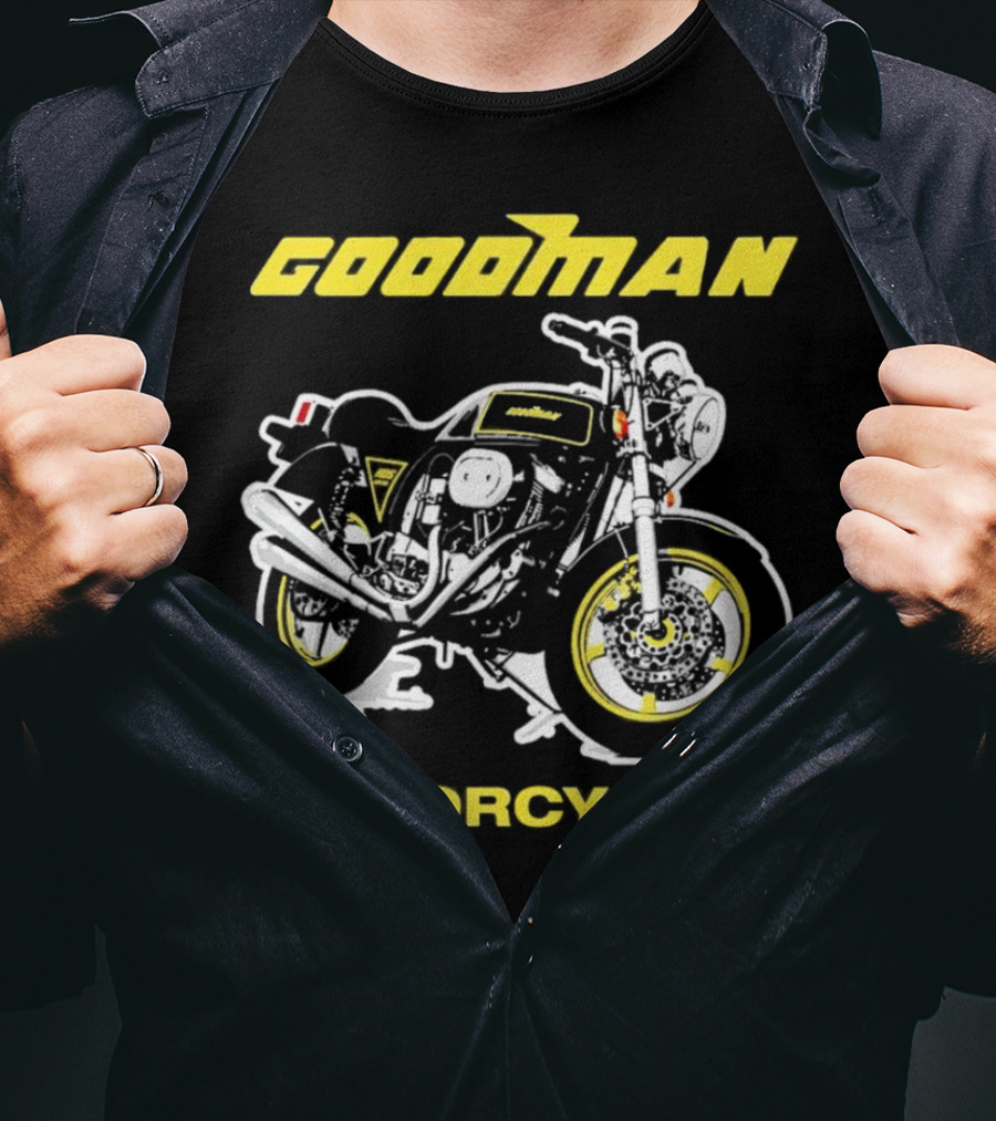 GOODMAN MOTORCYCLES CLASSIC VINTAGE BIKE T-Shirt
