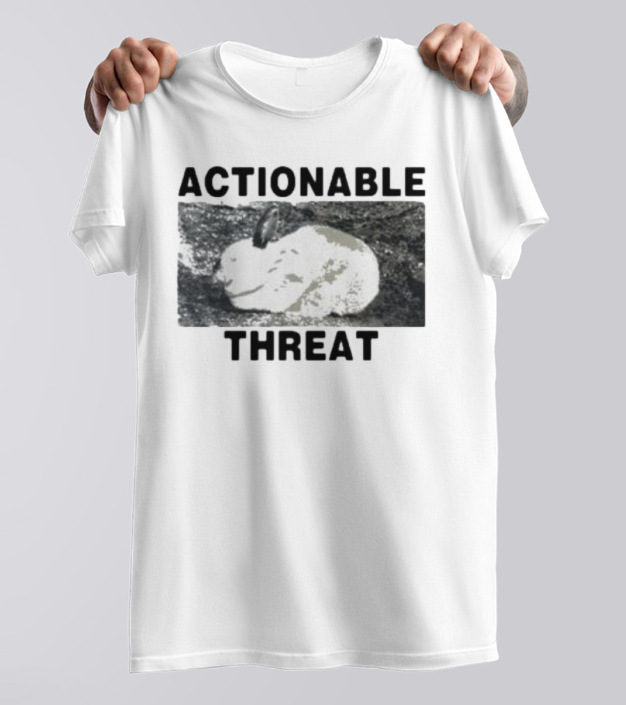 HitsujI Actionable Threat Lamb T-Shirt