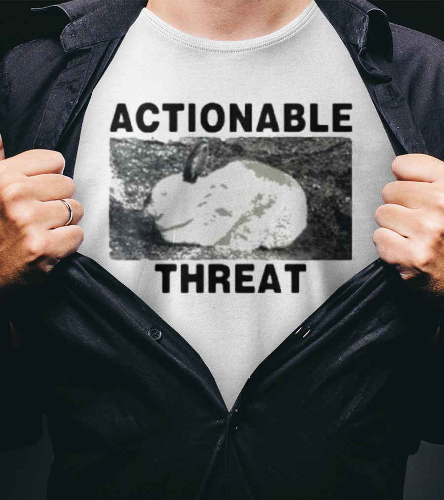 HitsujI Actionable Threat Lamb T-Shirt