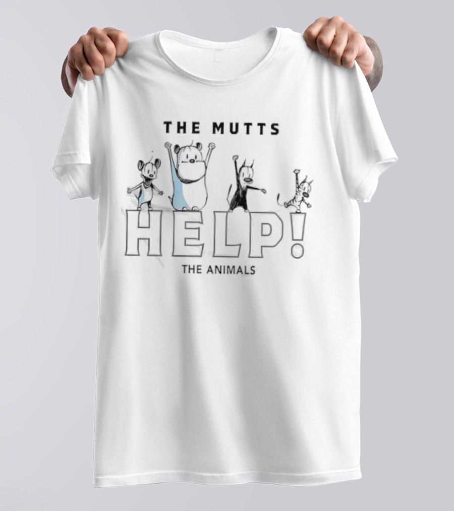 The Mutts Help The Animals Help T-Shirt