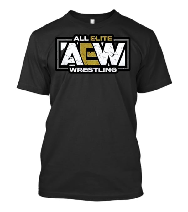 All Elite AEW Wrestling Retro Logo T-Shirt