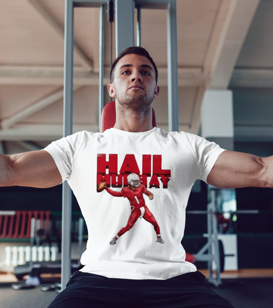 Arizona Cardinals Kyler Murray Hail Murray Football Play T-Shirt