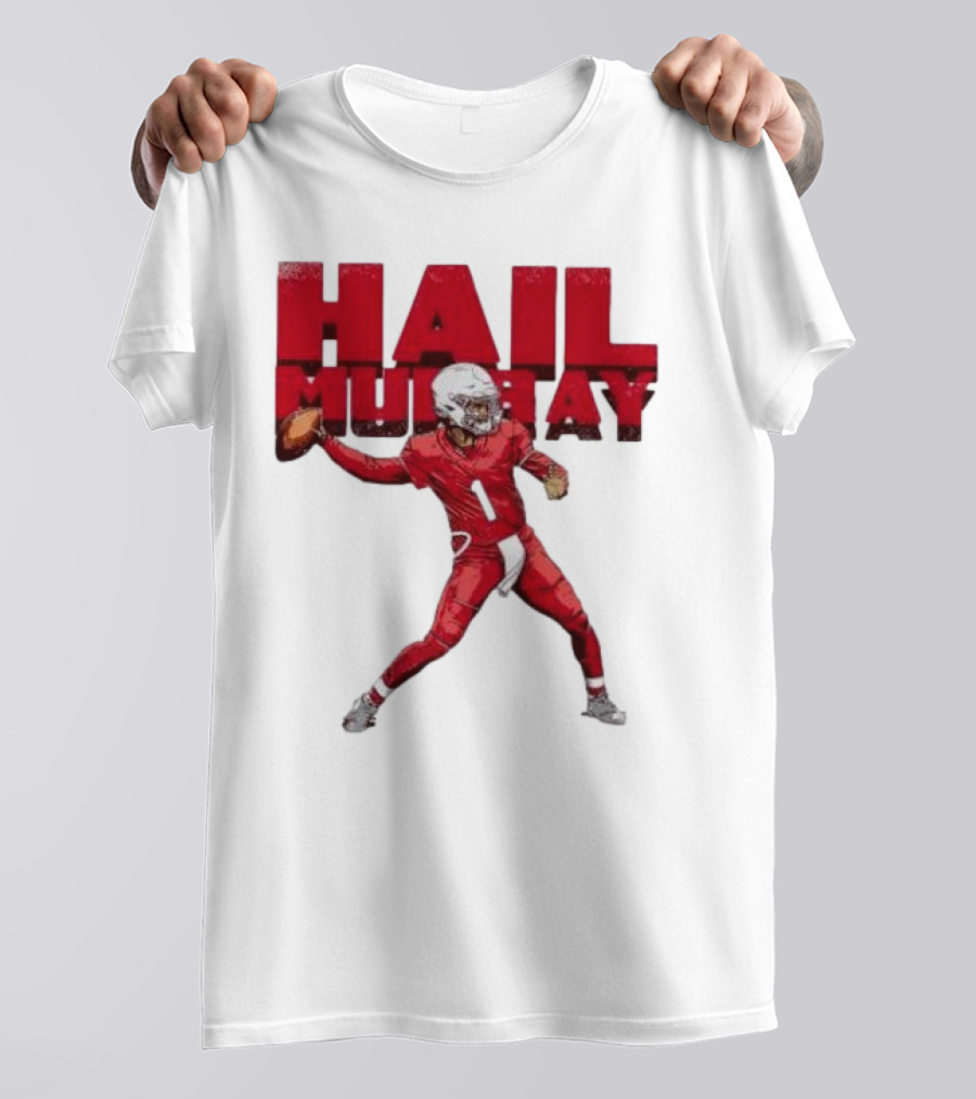 Arizona Cardinals Kyler Murray Hail Murray Football Play T-Shirt