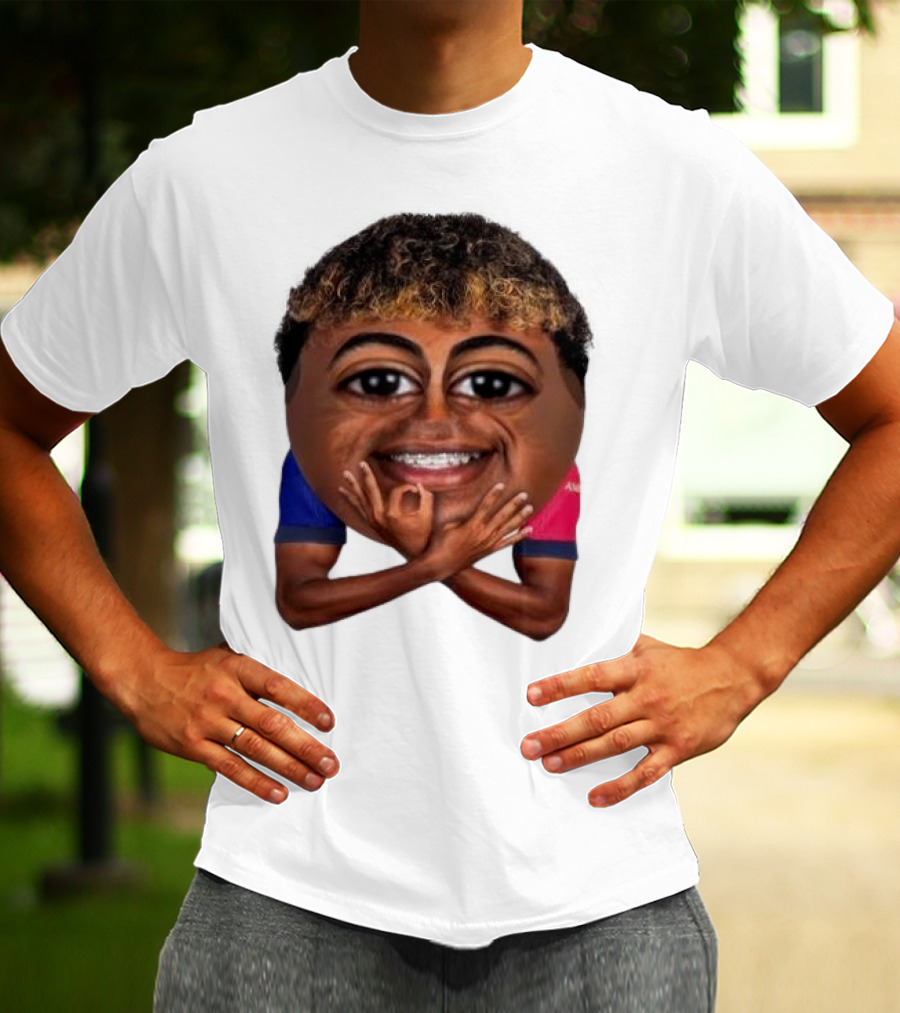 FC Barcelona Lamine Yamal Meme Big Head Funny Soccer Player T-Shirt