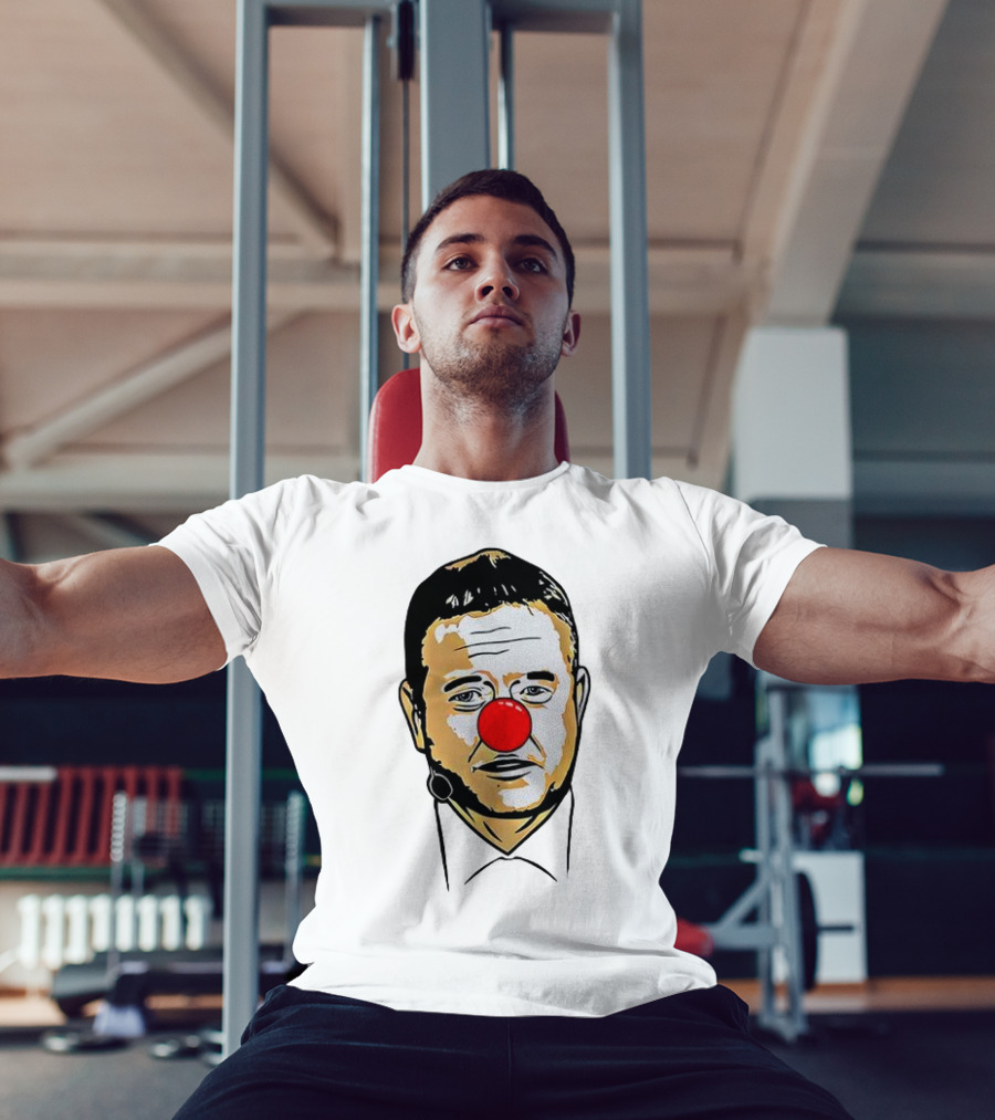Nolesunis Clown Kirk Is A Jerk Red Nose T-Shirt