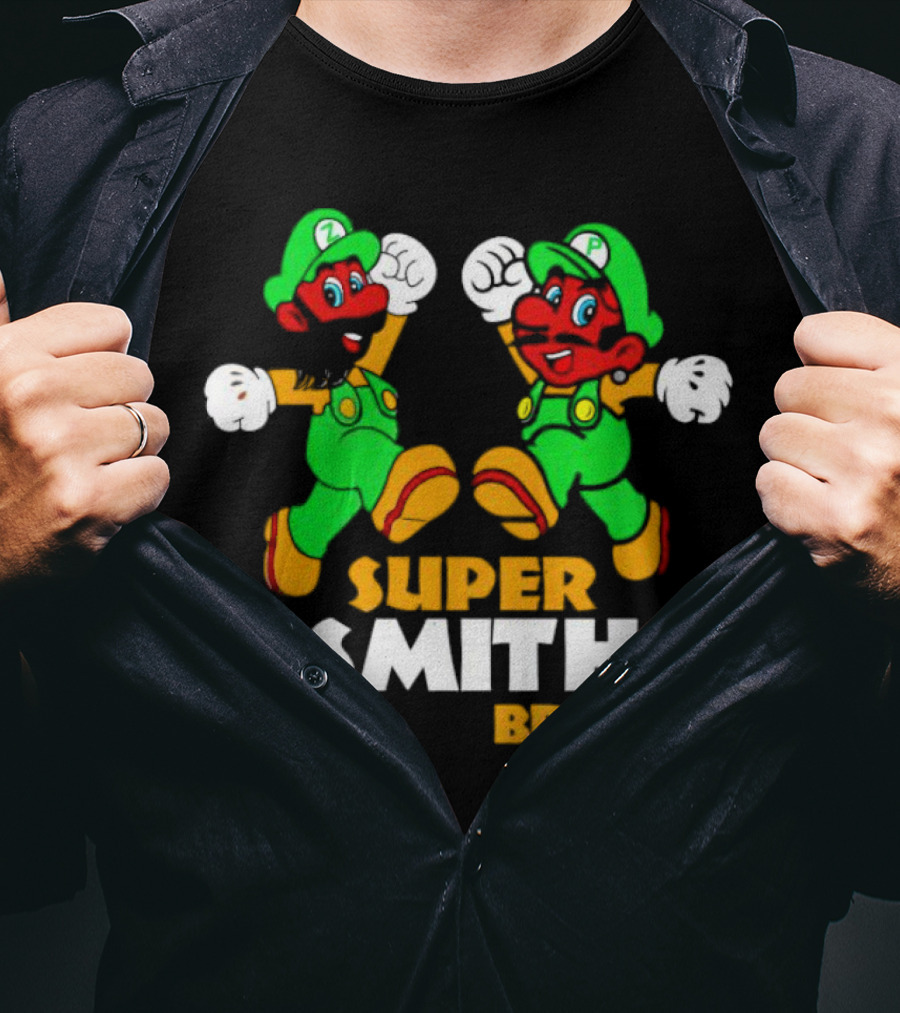 Super Smith Bros Mario Luigi T-Shirt
