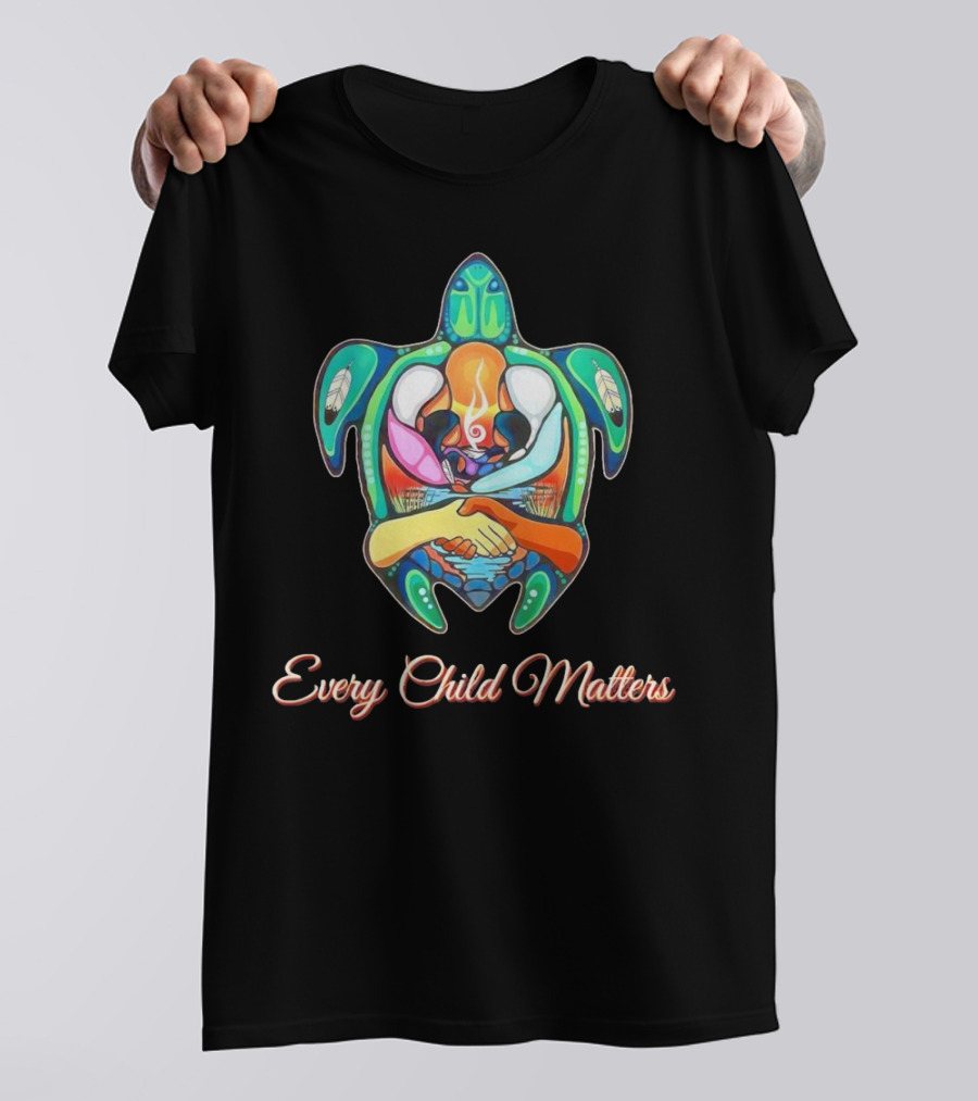 Every Child Matters Turtle Symbol Harmony T-Shirt