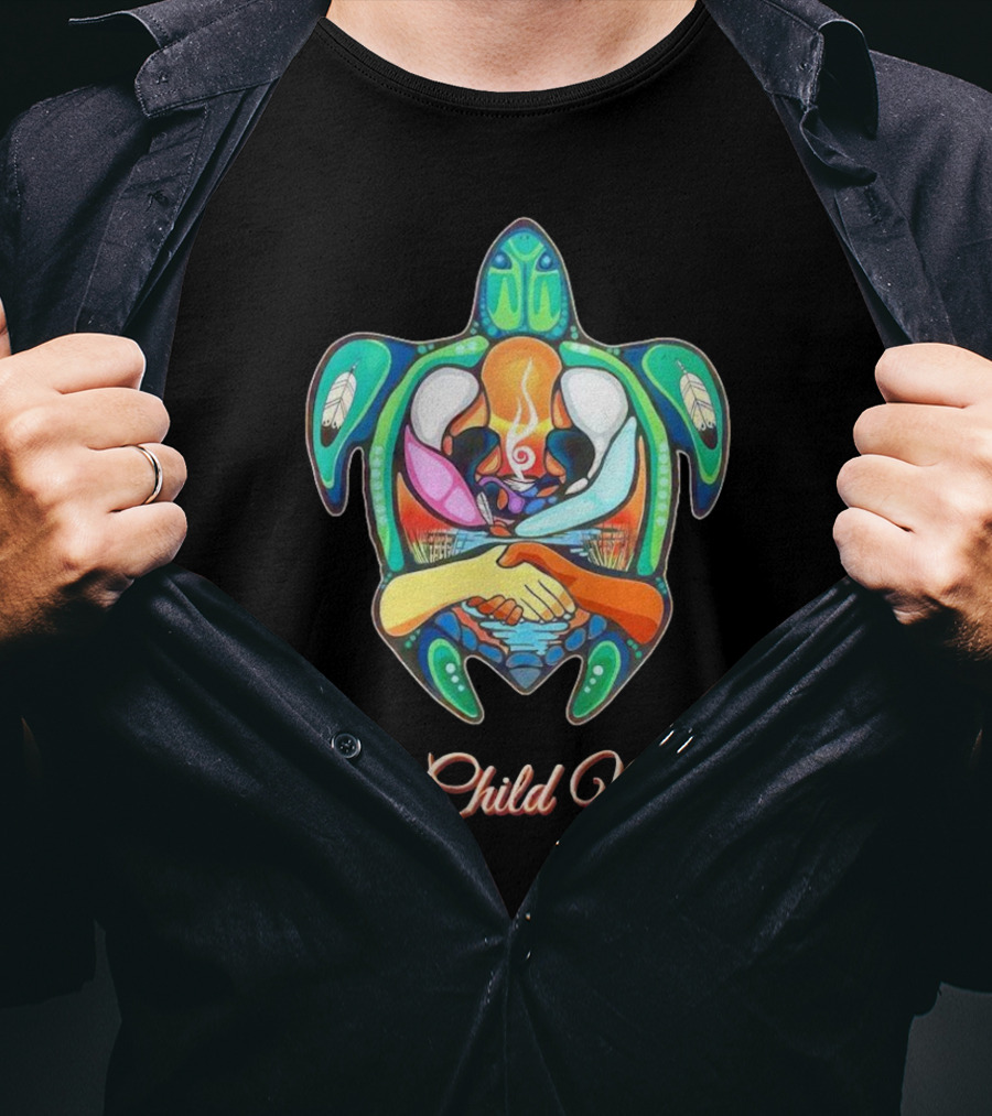 Every Child Matters Turtle Symbol Harmony T-Shirt