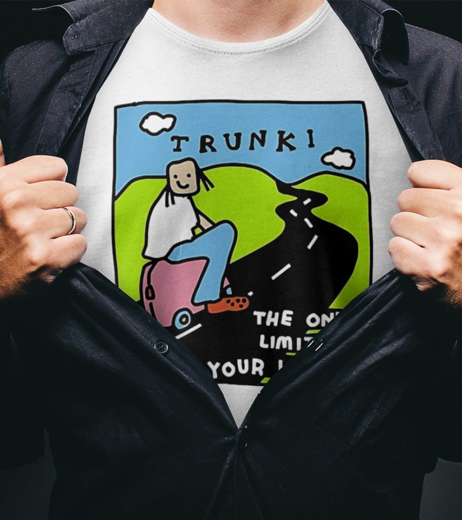 Trunki The Only Limit Is Your Knees Road Adventure T-Shirt