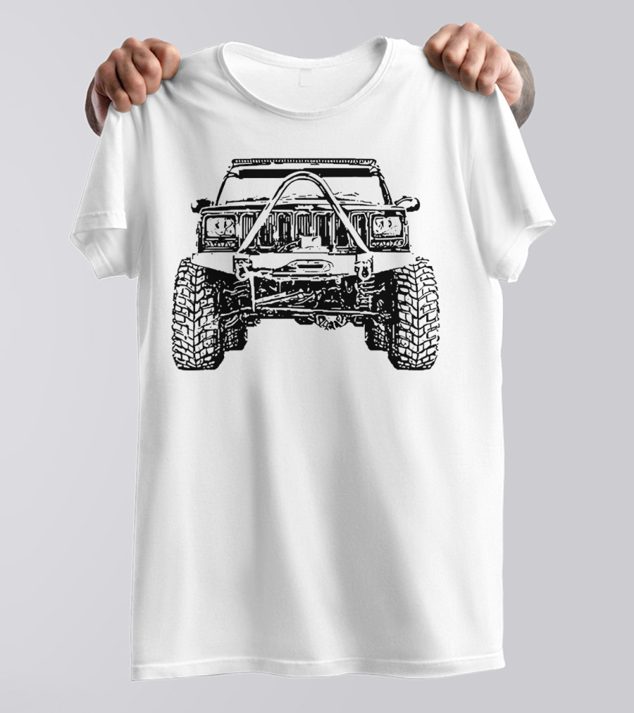 Cherokee XJ 2nd Gen Off Road Rally Dakar Jeep Adventure T-Shirt