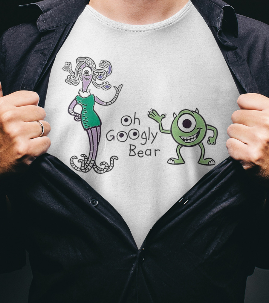 Mike Celia Oh Googly Bear Monsters Inc Characters T-Shirt