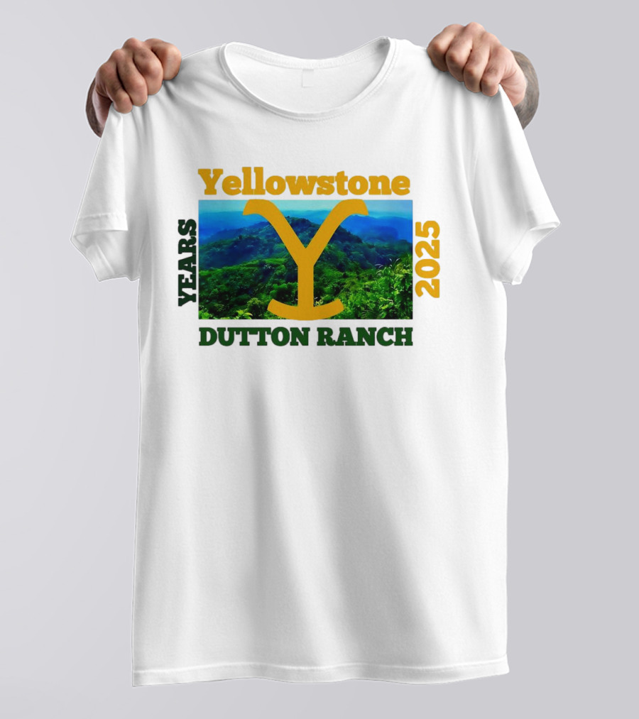 Yellowstone Y Years 2025 Dutton Ranch T-Shirt