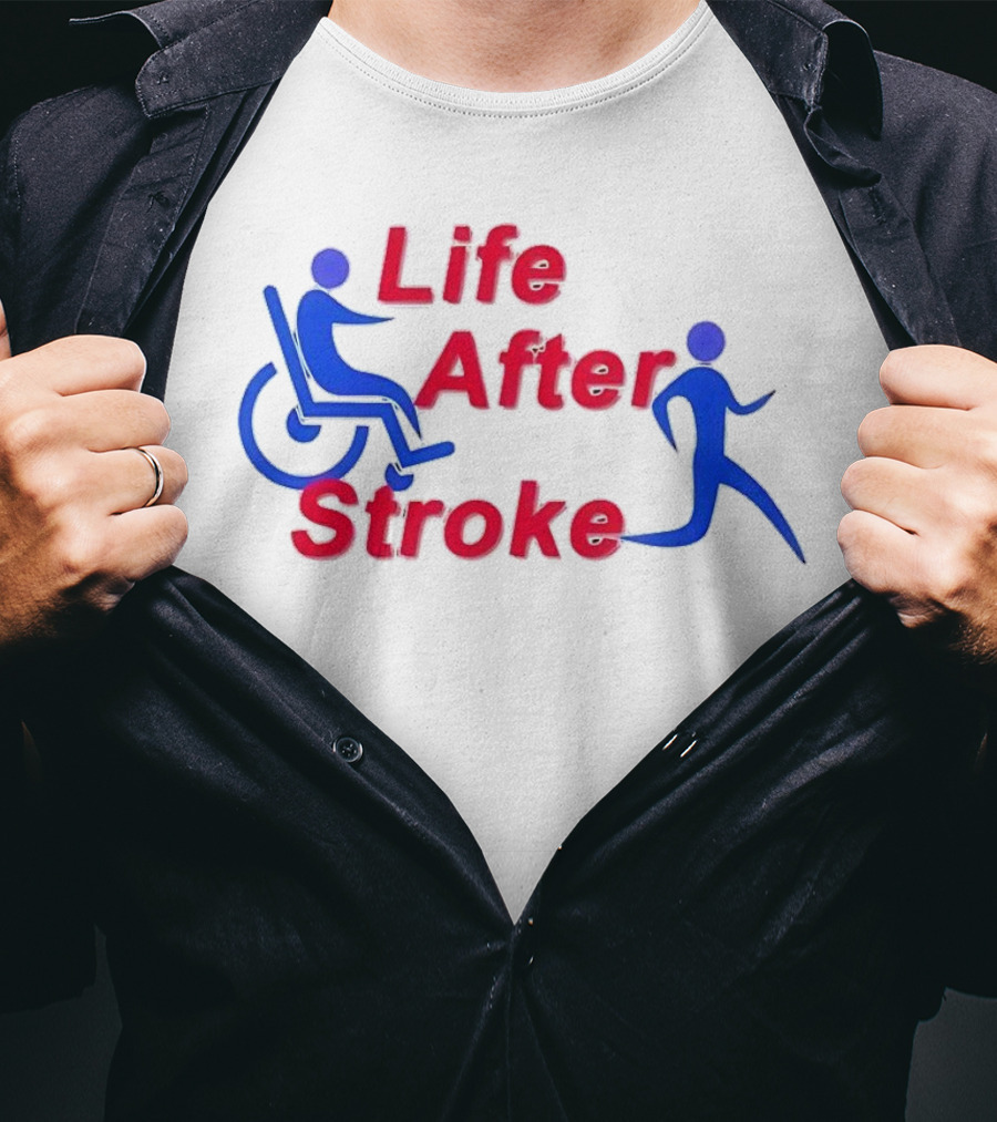 Life After Stroke Wheelchair To Walking Transformation T-Shirt
