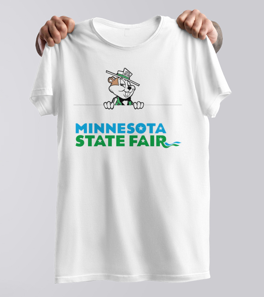 MINNESOTA STATE FAIR Gopher With Hat T-Shirt
