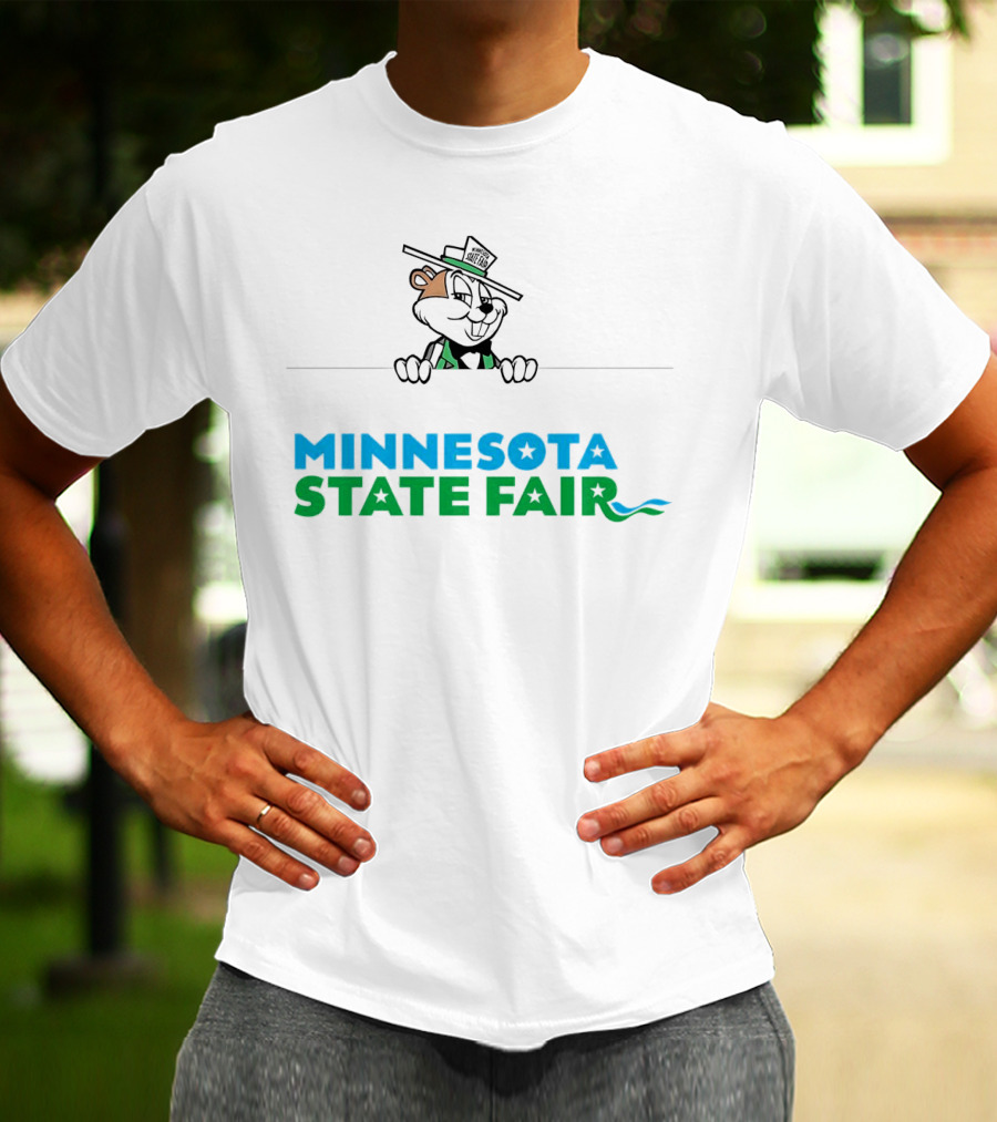 MINNESOTA STATE FAIR Gopher With Hat T-Shirt