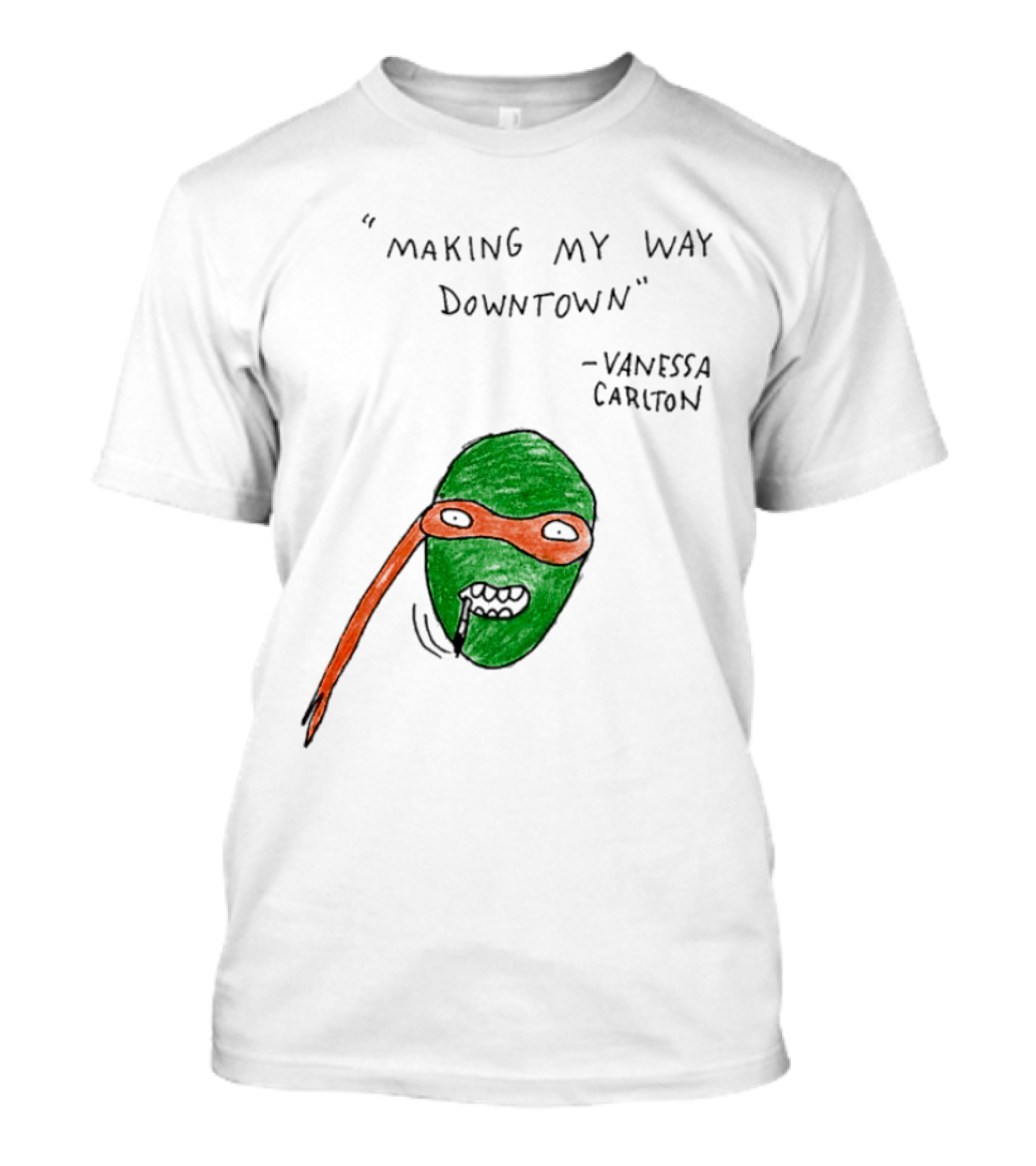 Michelangelo Making My Way Downtown Vanessa Carlton T-Shirt