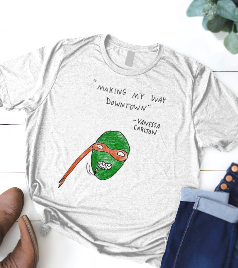 Michelangelo Making My Way Downtown Vanessa Carlton T-Shirt