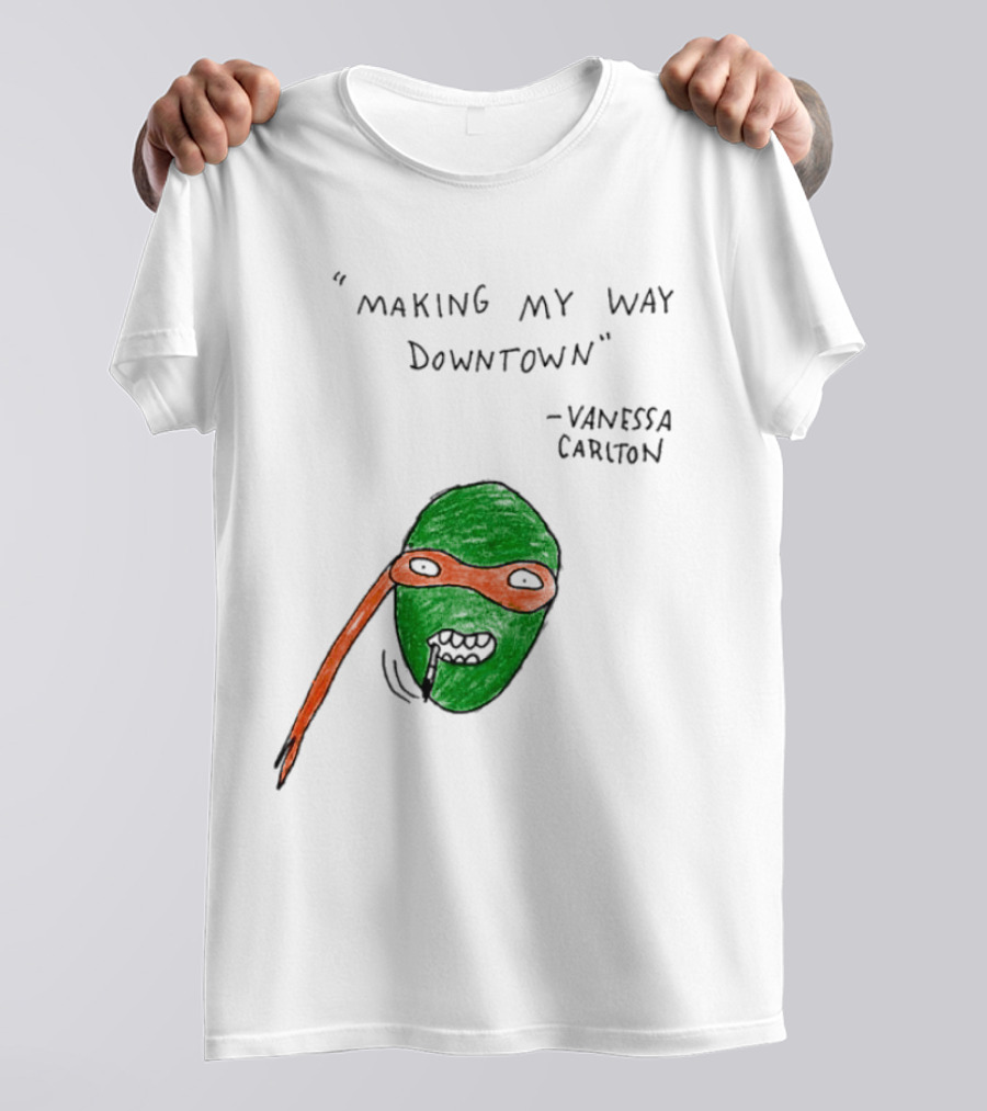 Michelangelo Making My Way Downtown Vanessa Carlton T-Shirt