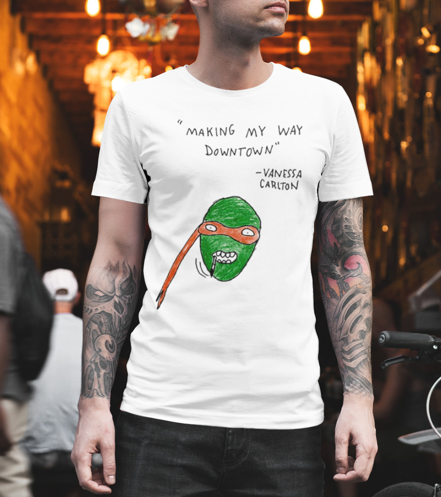 Michelangelo Making My Way Downtown Vanessa Carlton T-Shirt