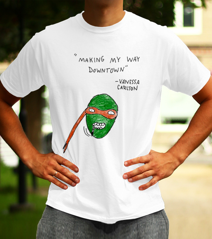 Michelangelo Making My Way Downtown Vanessa Carlton T-Shirt