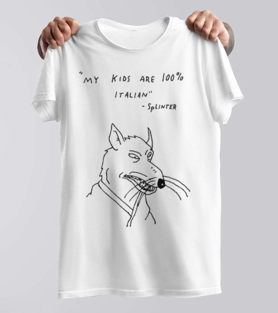 My Kids Are 100% Italian Splinter T-Shirt