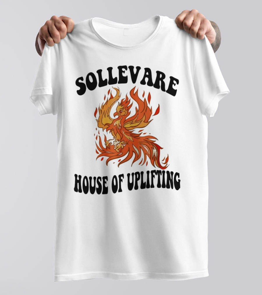 Sollevare House Of Uplifting Phoenix Flame T-Shirt