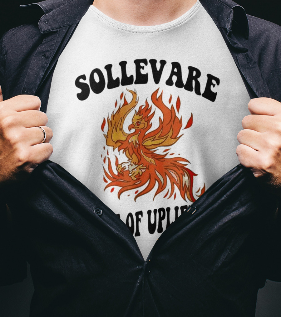 Sollevare House Of Uplifting Phoenix Flame T-Shirt