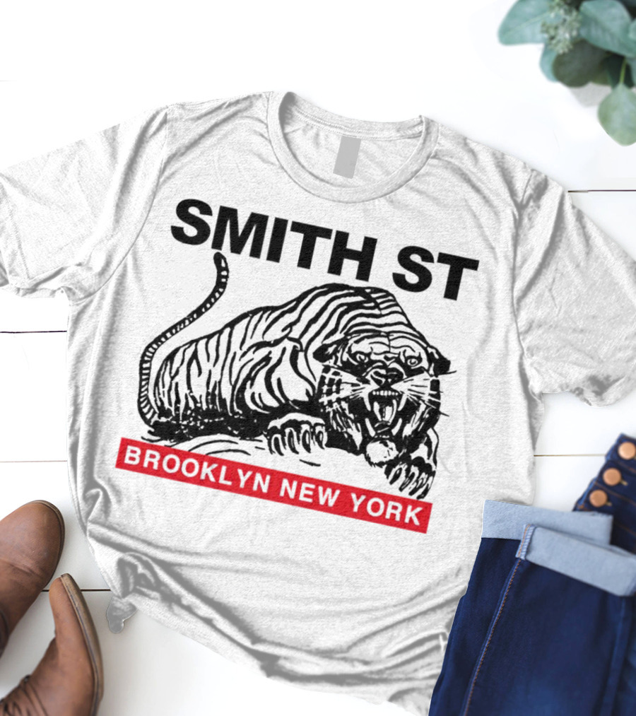 Smith St Brooklyn New York Tiger T-Shirt