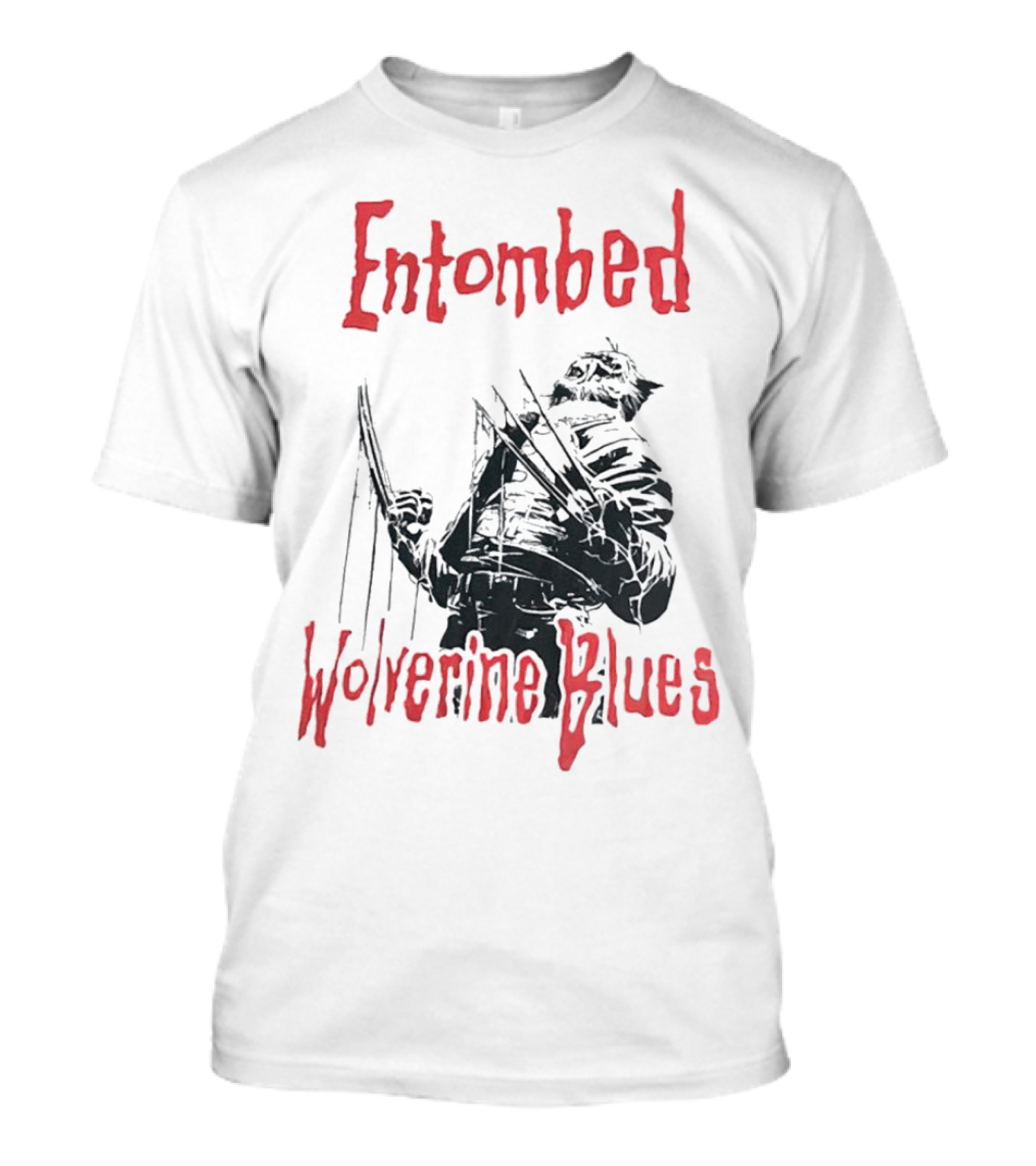 Entombed Wolverine Blues Album Cover T-Shirt