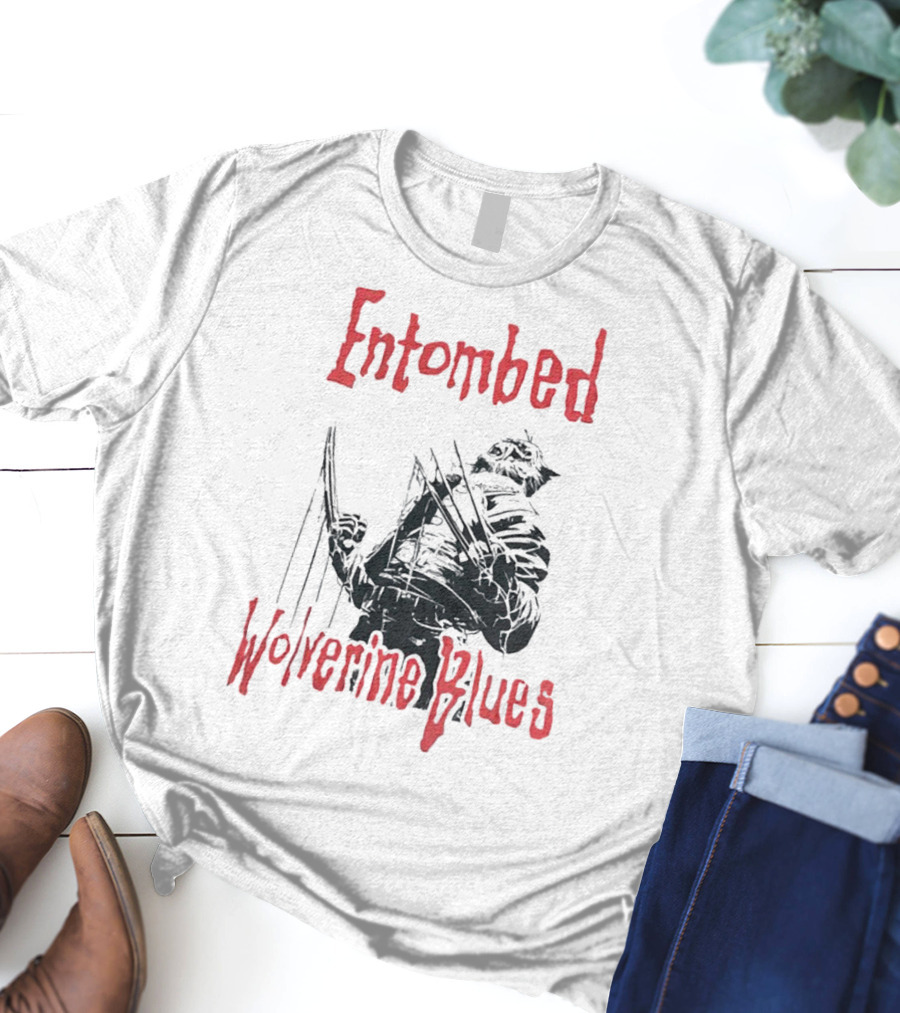 Entombed Wolverine Blues Album Cover T-Shirt