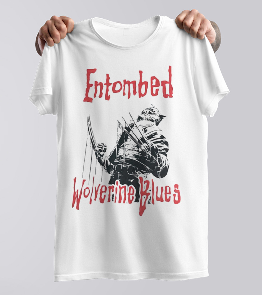 Entombed Wolverine Blues Album Cover T-Shirt